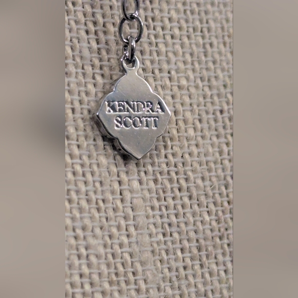 Kendra Scott Silver Necklace with Geometric Accents Nemera - Picture 4 of 8